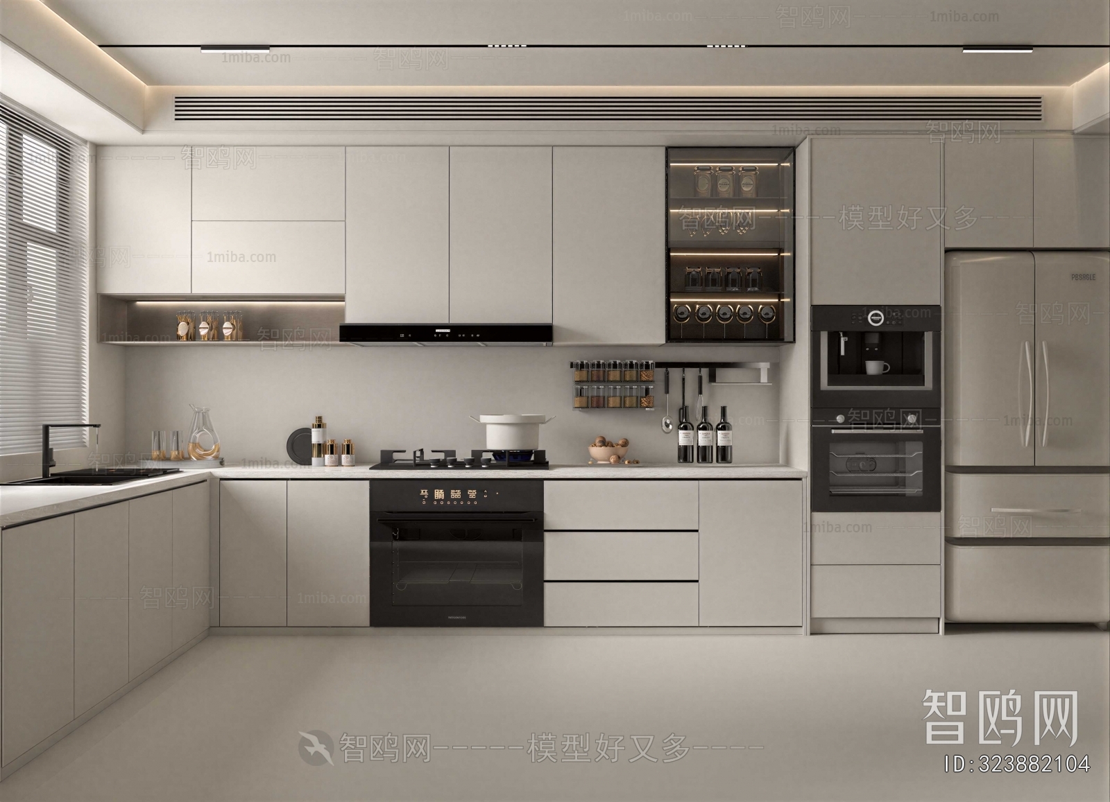 Modern The Kitchen
