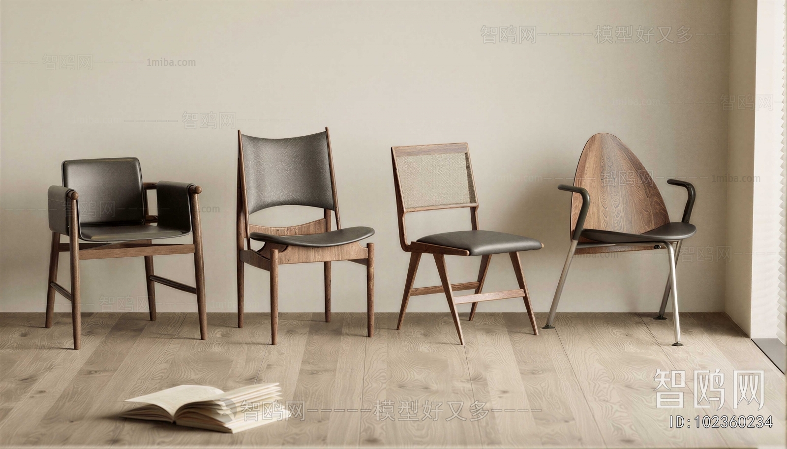 Wabi-sabi Style Dining Chair