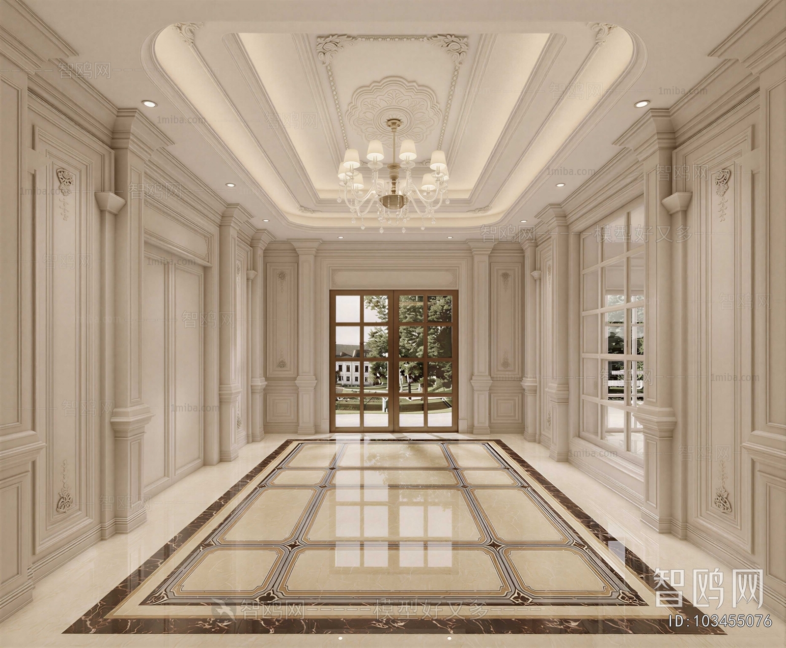 European Style Hallway