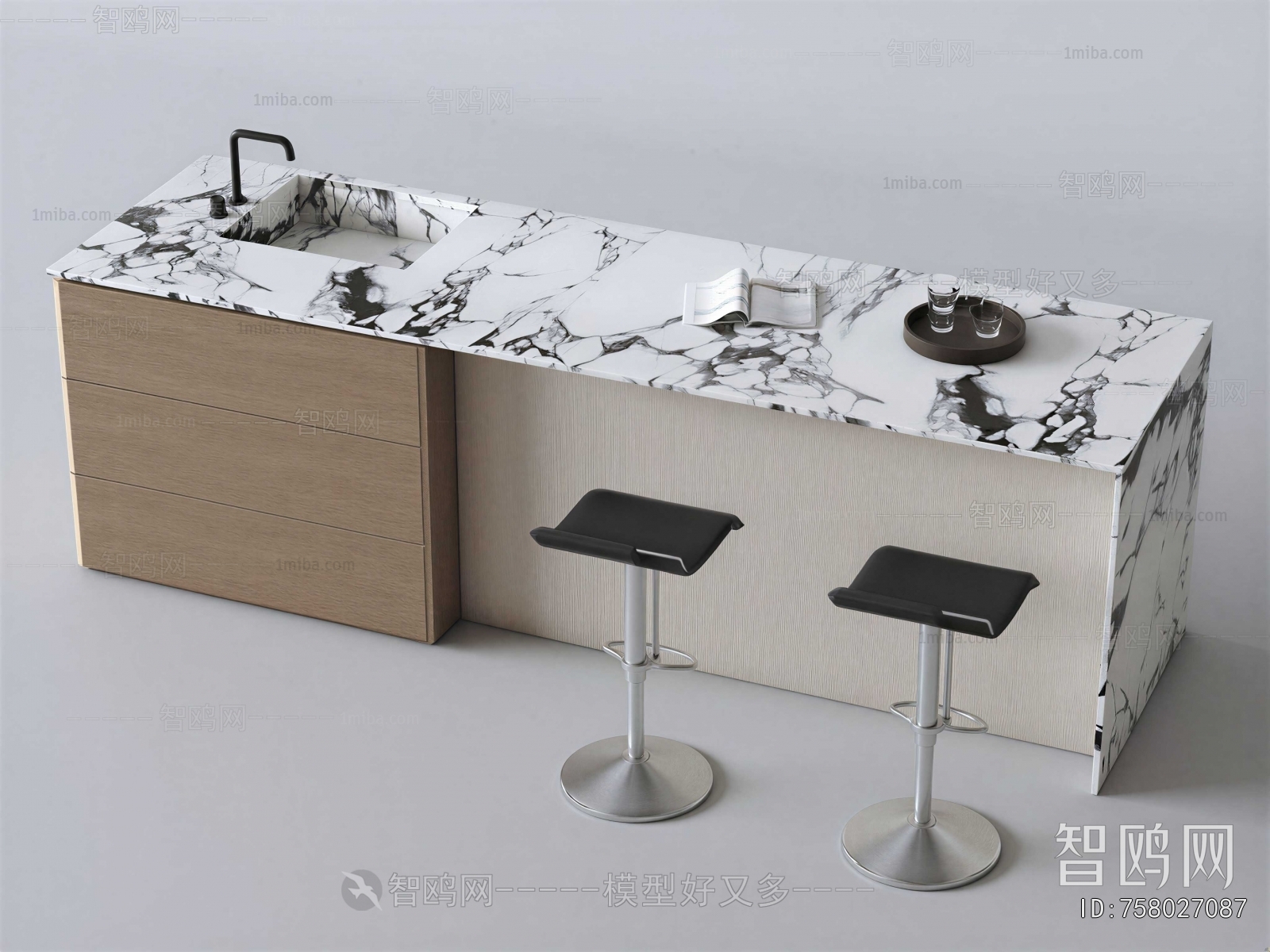 Modern Counter Bar