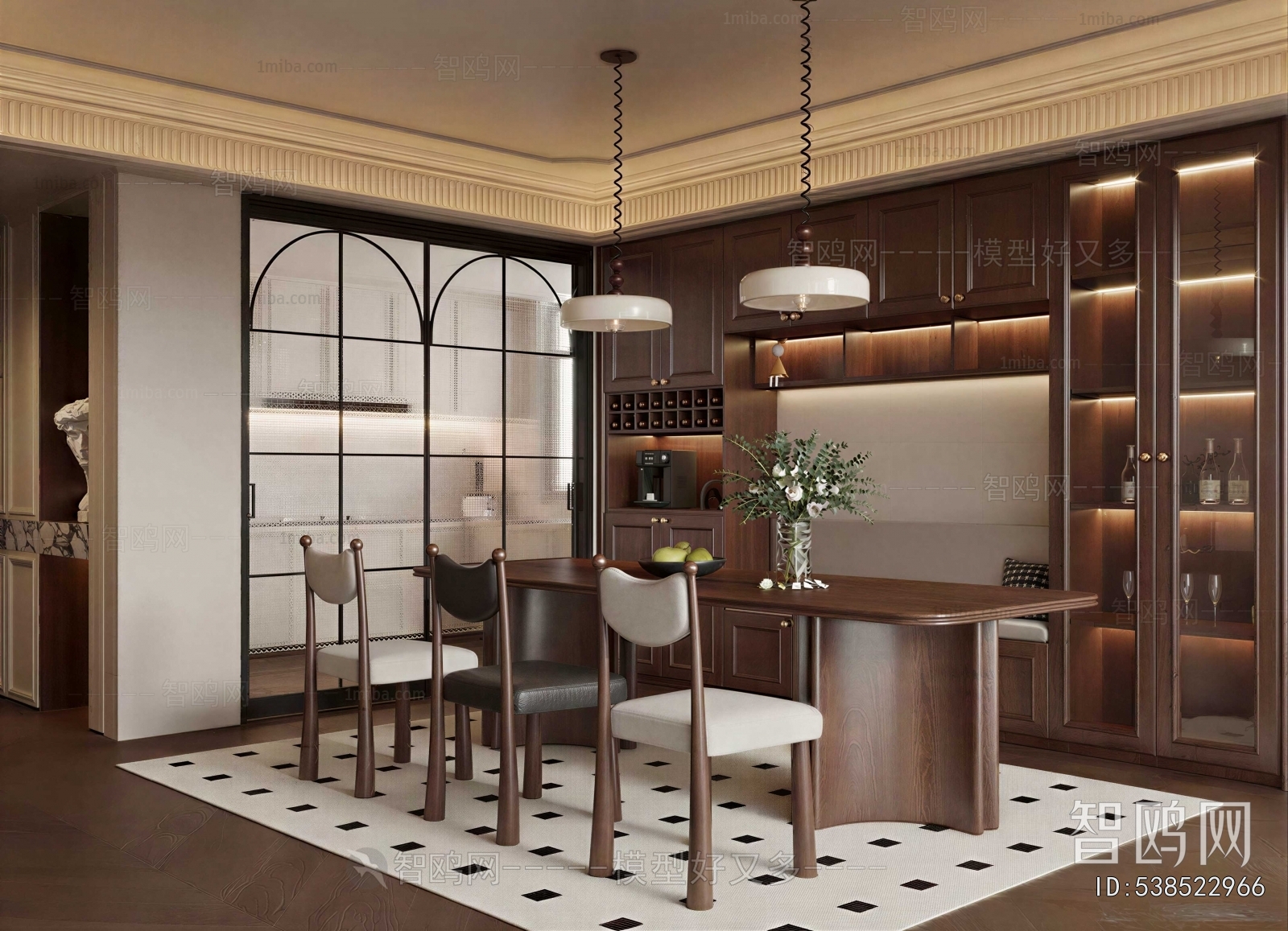 French Style Dining Room