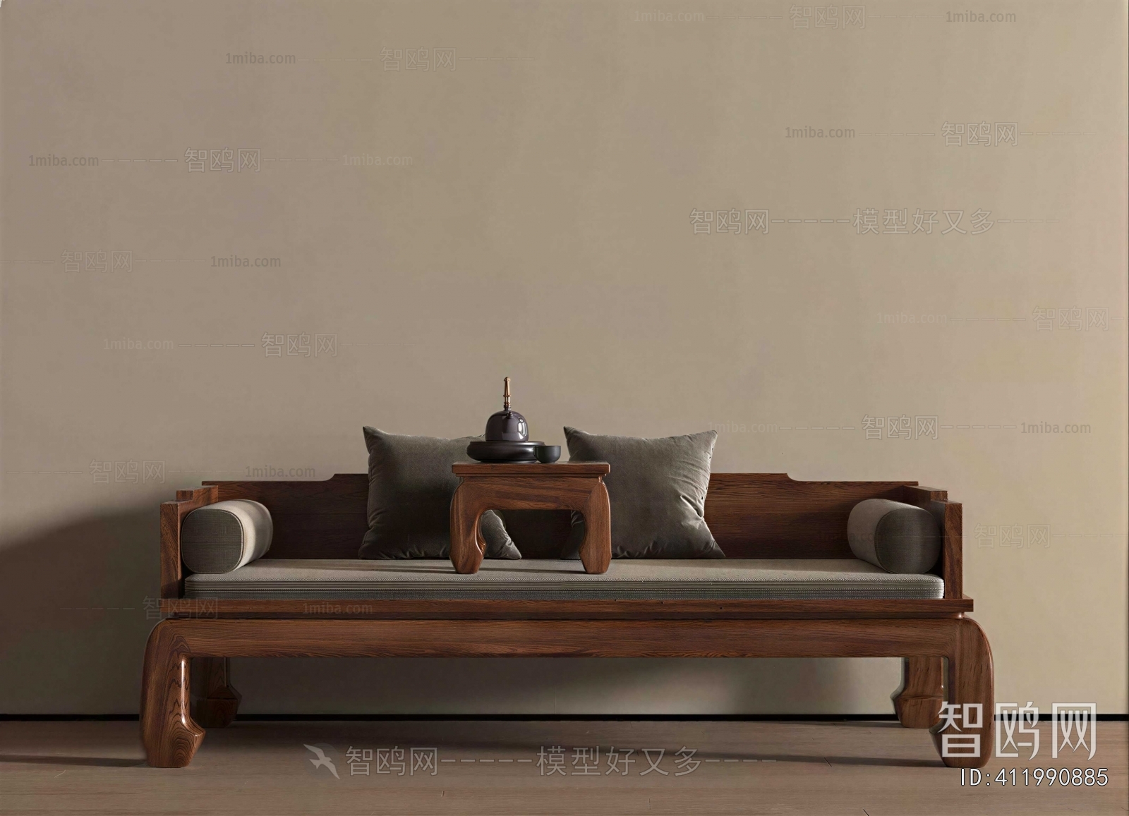 New Chinese Style Arhat Bed