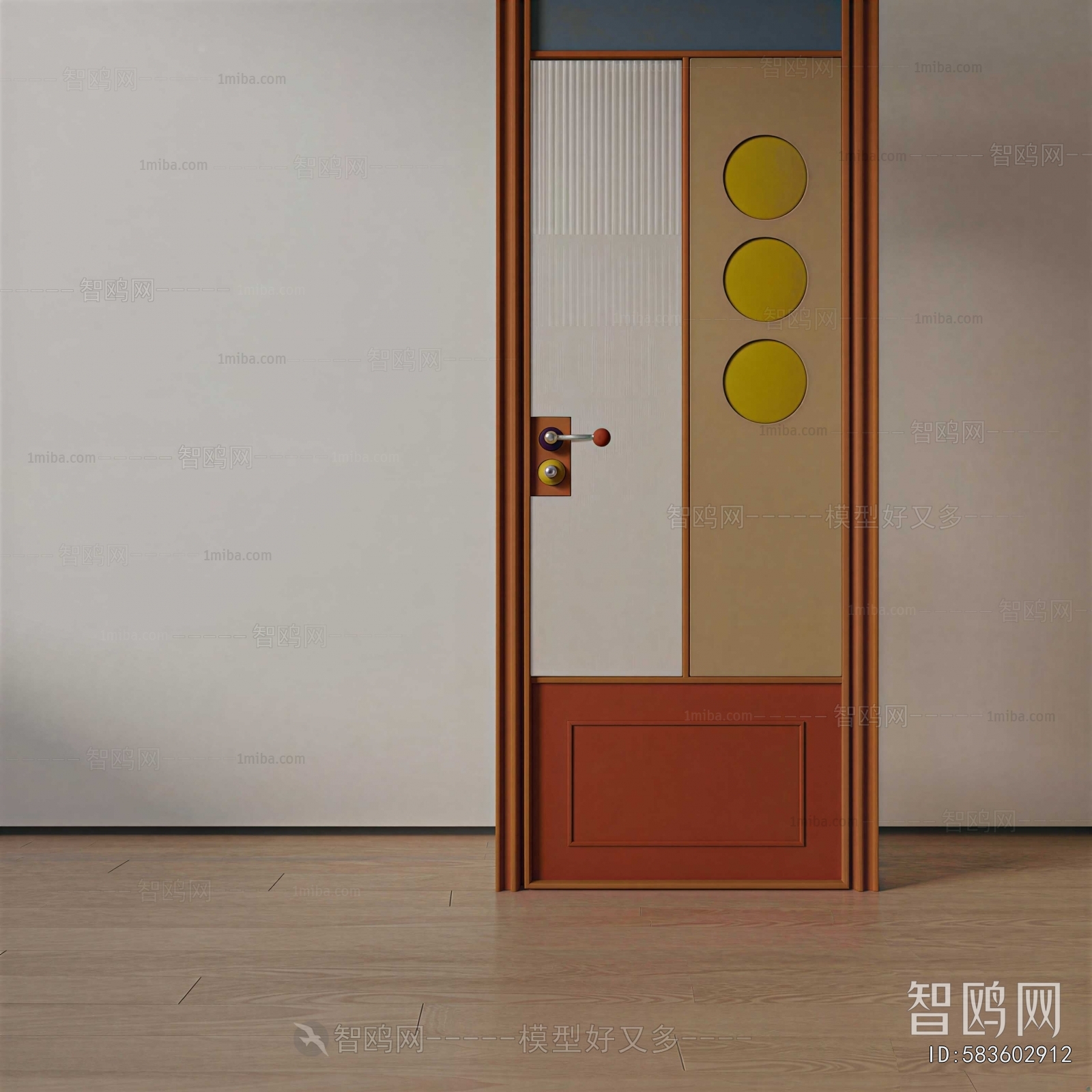Modern Single Door
