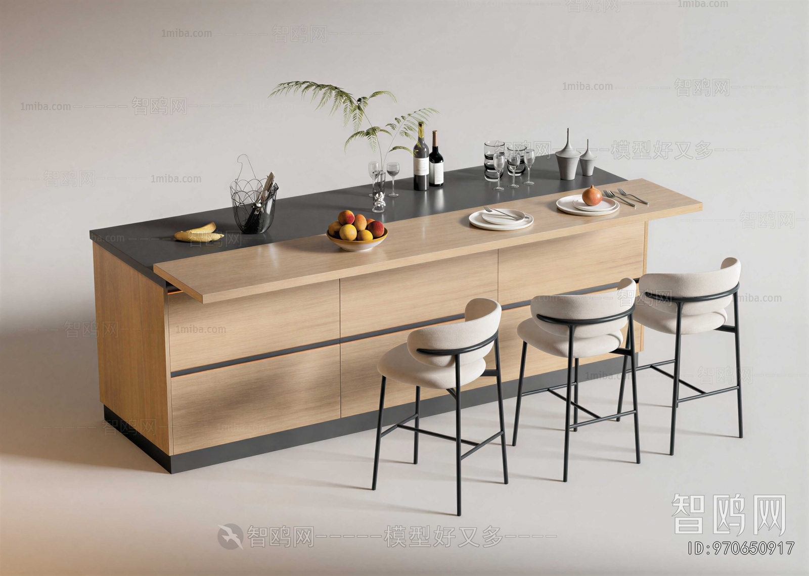 Modern Counter Bar