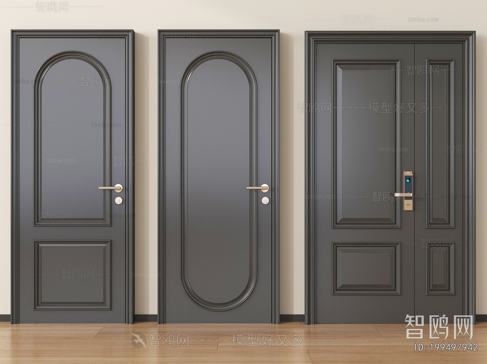 French Style Single Door