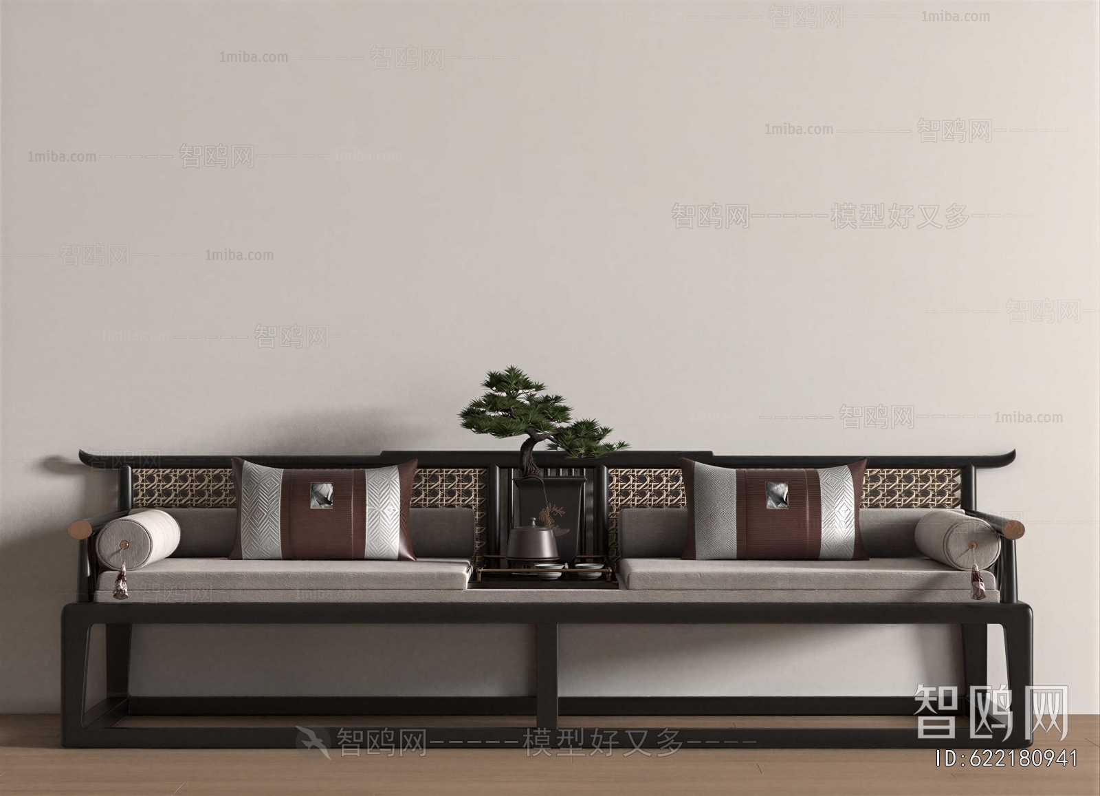 New Chinese Style A Sofa For Two