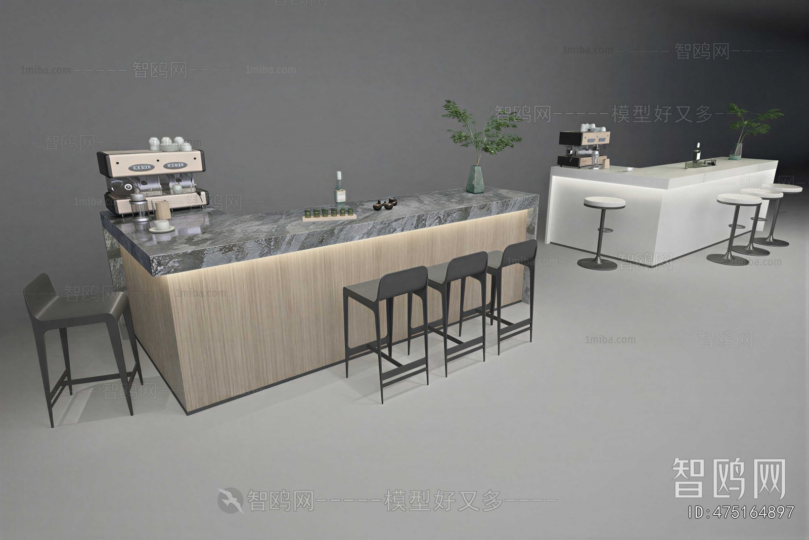Modern Counter Bar