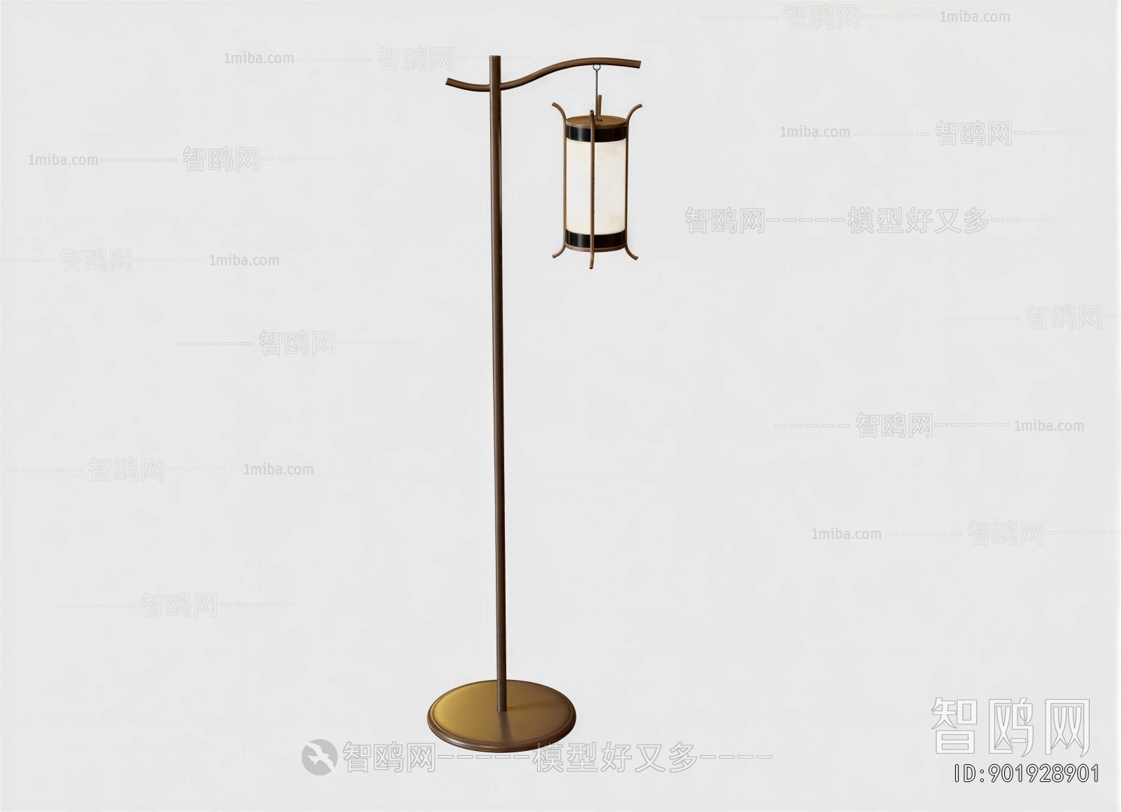 New Chinese Style Floor Lamp
