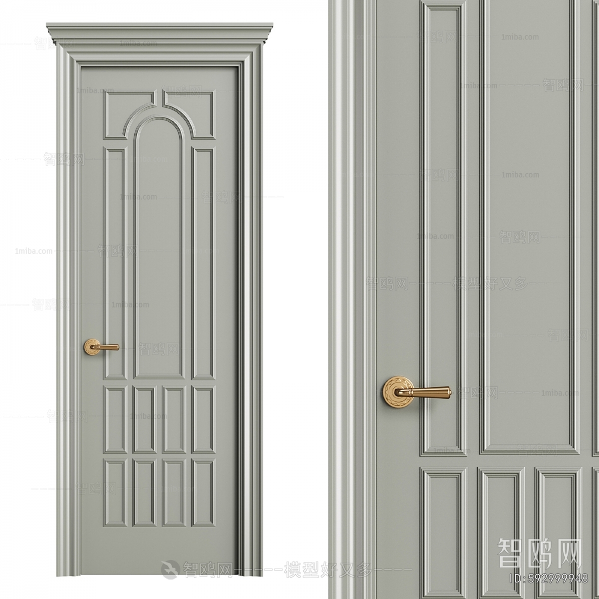 Modern Single Door