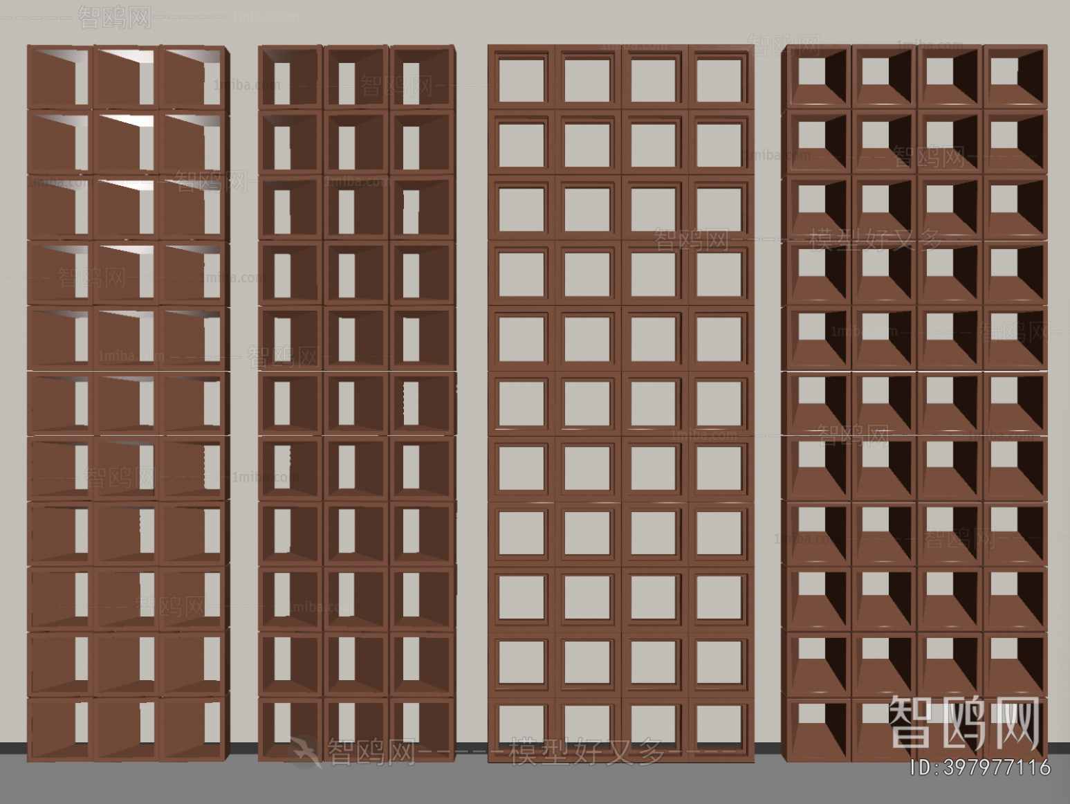 Modern Cement Brick Screen Partition