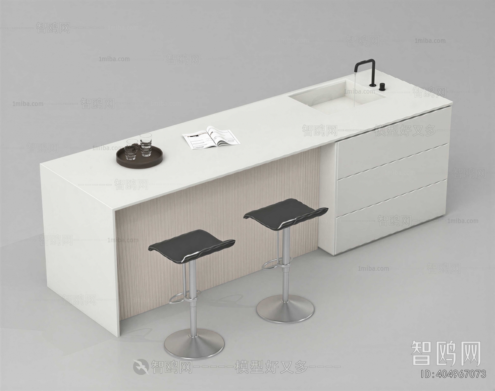 Modern Counter Bar
