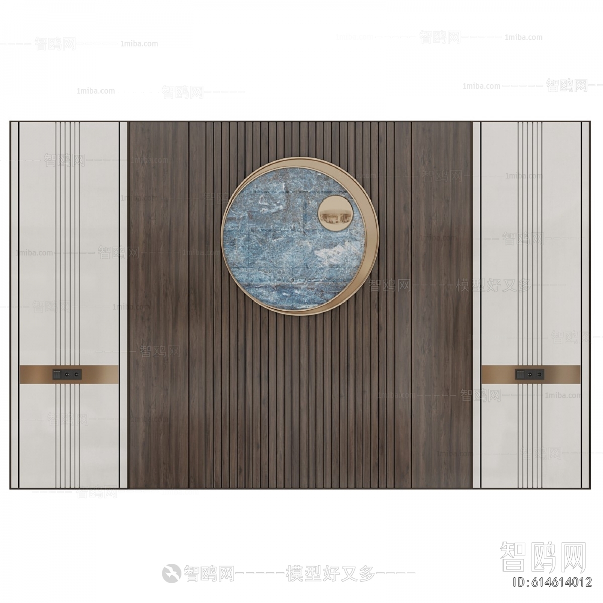 New Chinese Style TV Wall