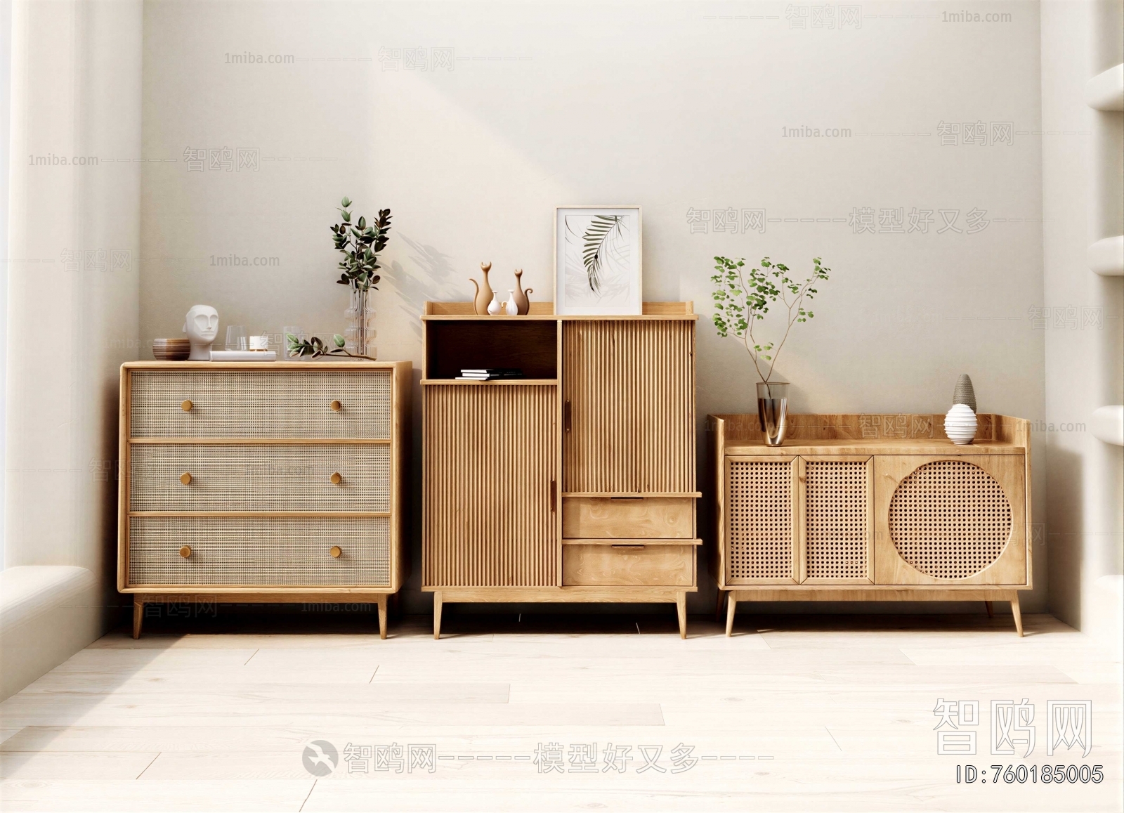 Nordic Style Entrance Cabinet