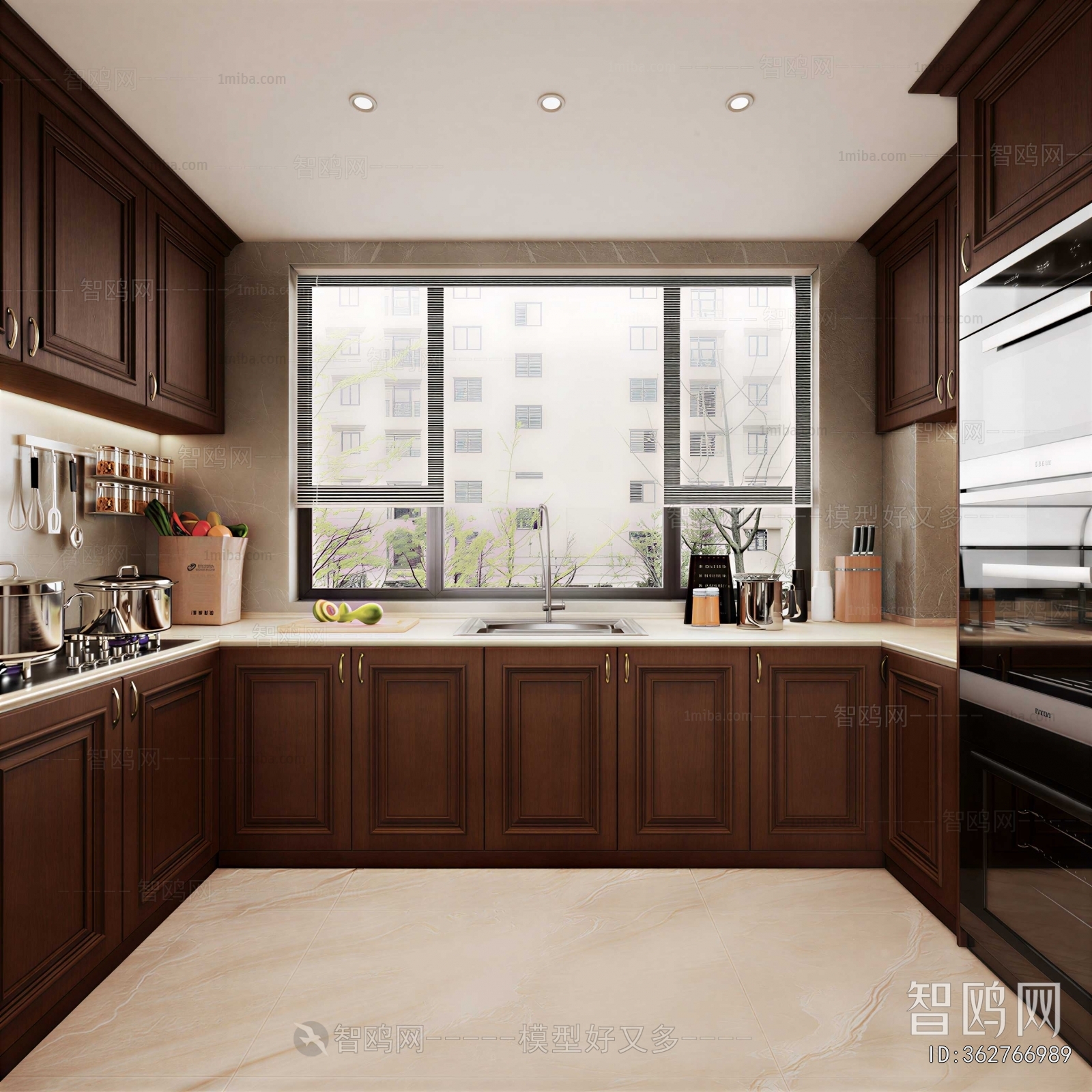 Simple European Style The Kitchen