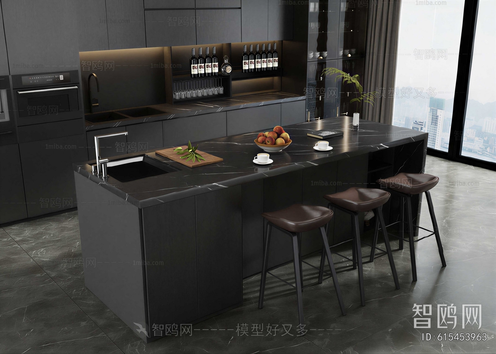 Modern Counter Bar