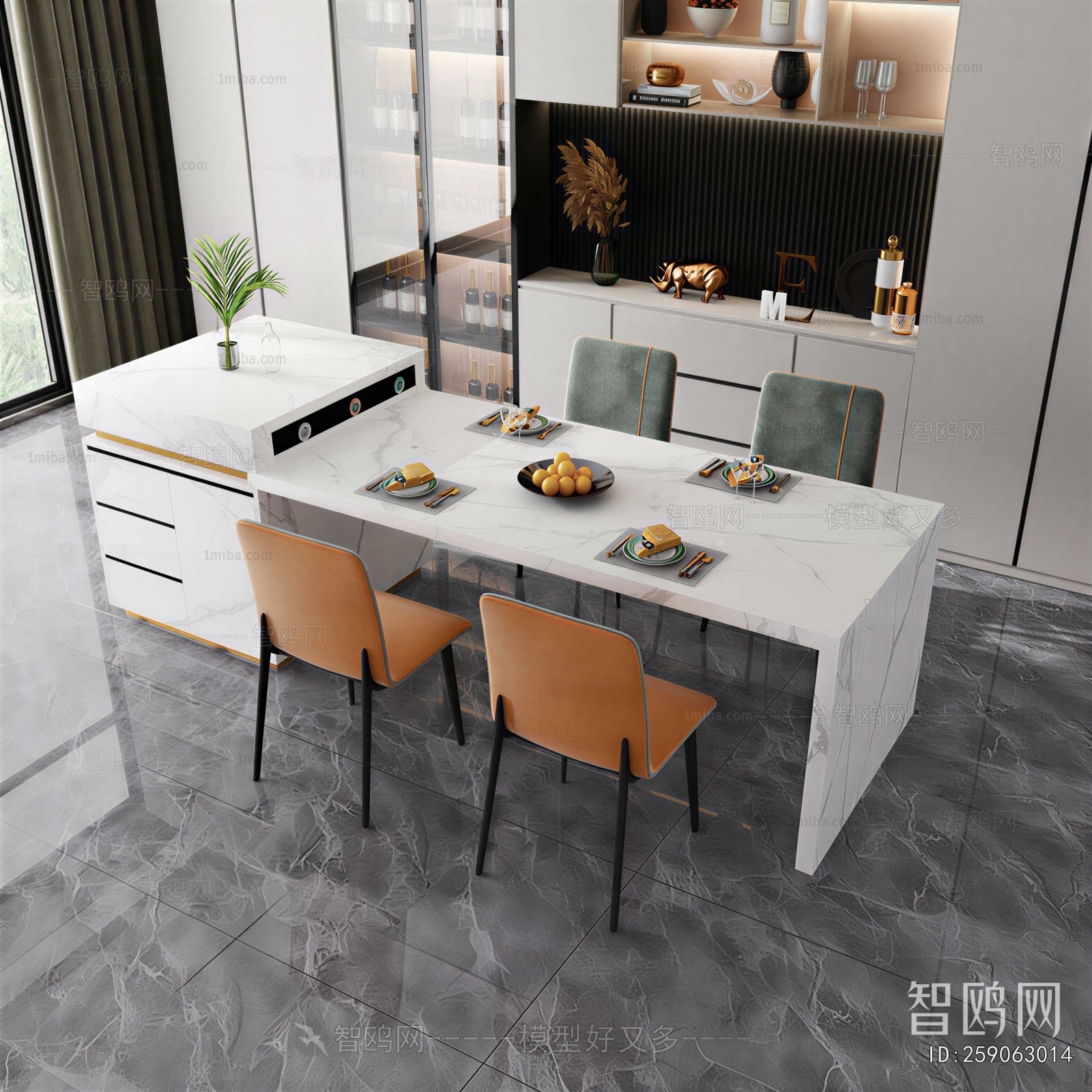 Modern Dining Table And Chairs