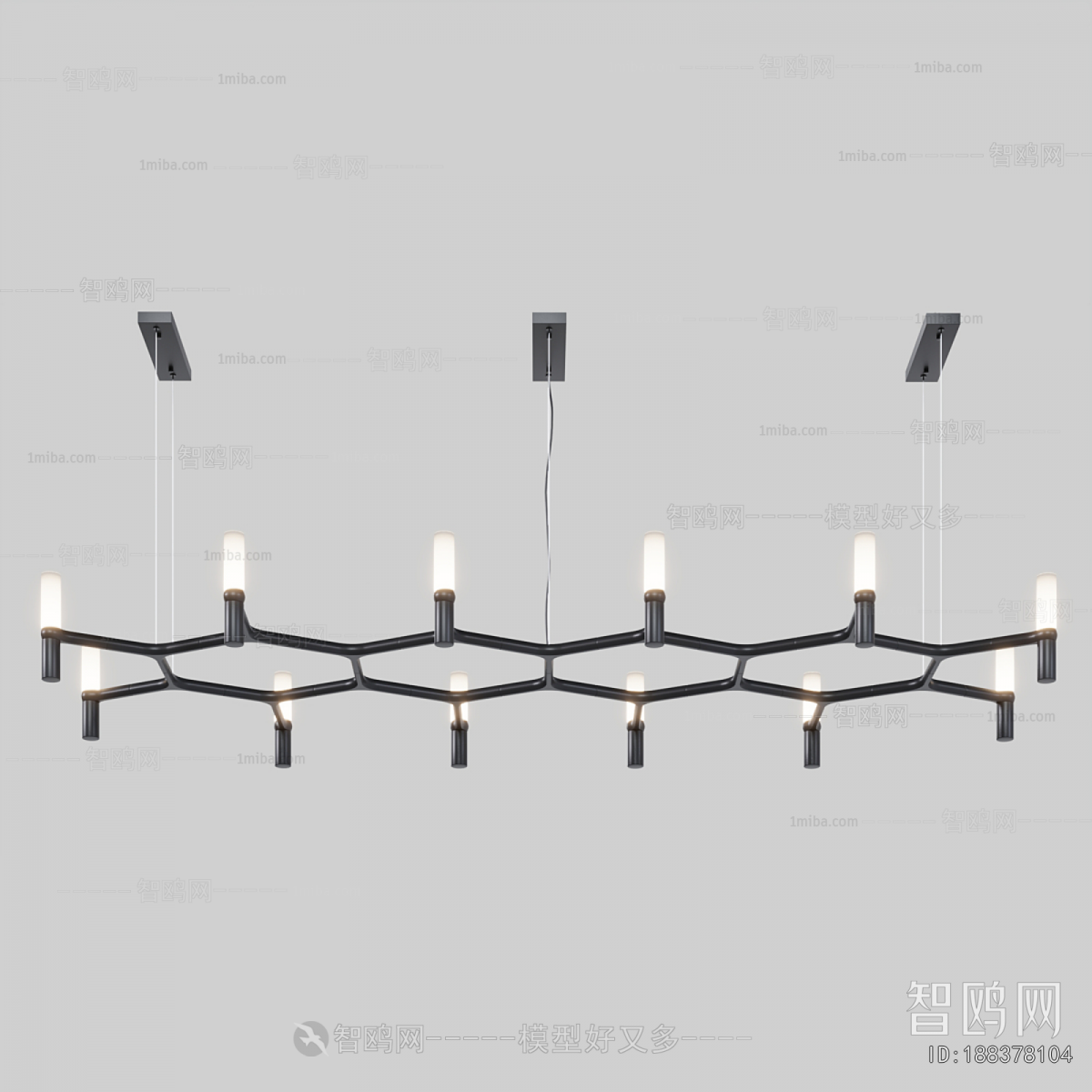 Modern Long Chandelier