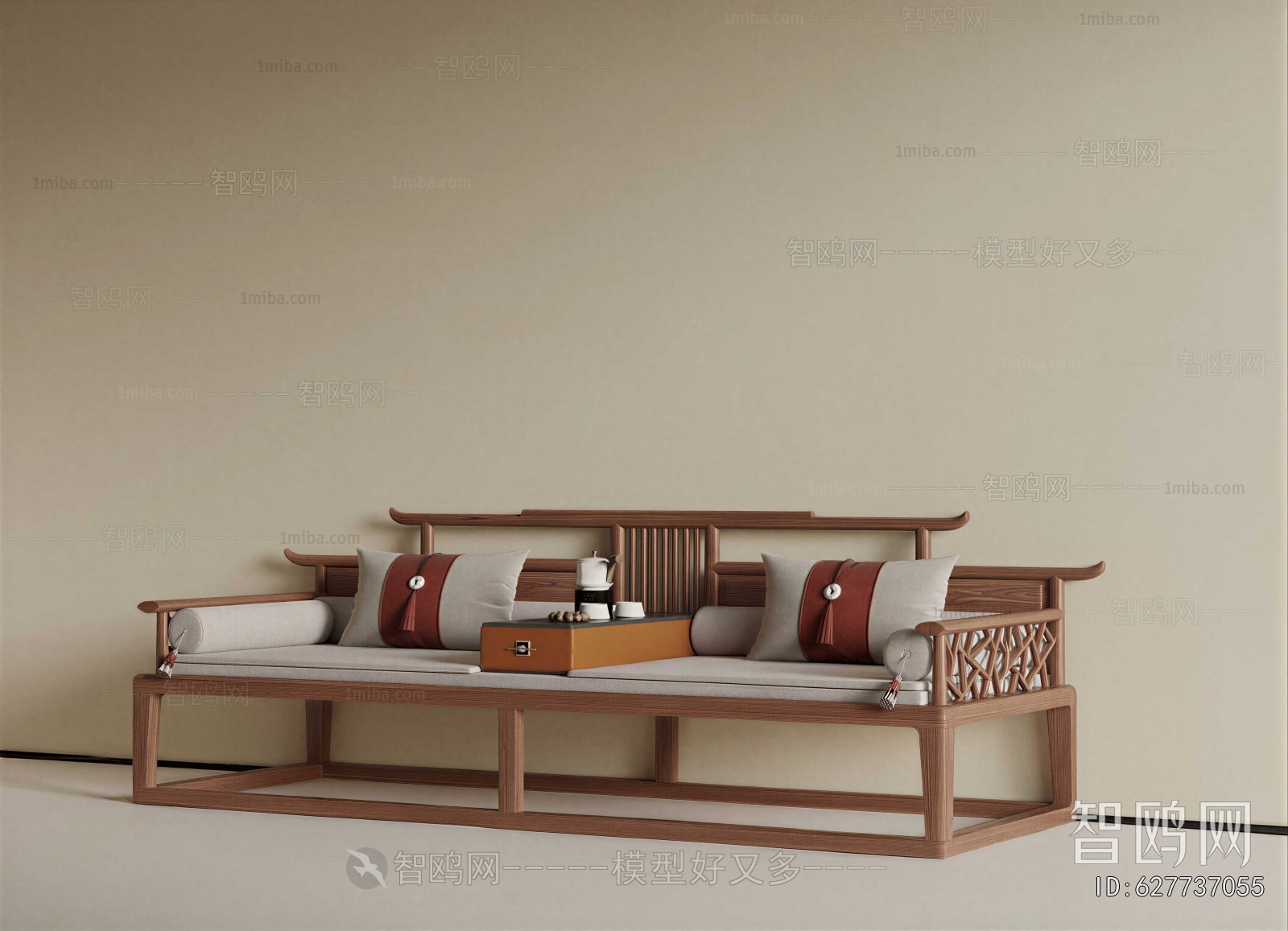 New Chinese Style Arhat Bed