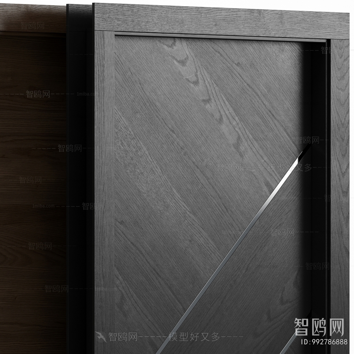 Nordic Style Single Door