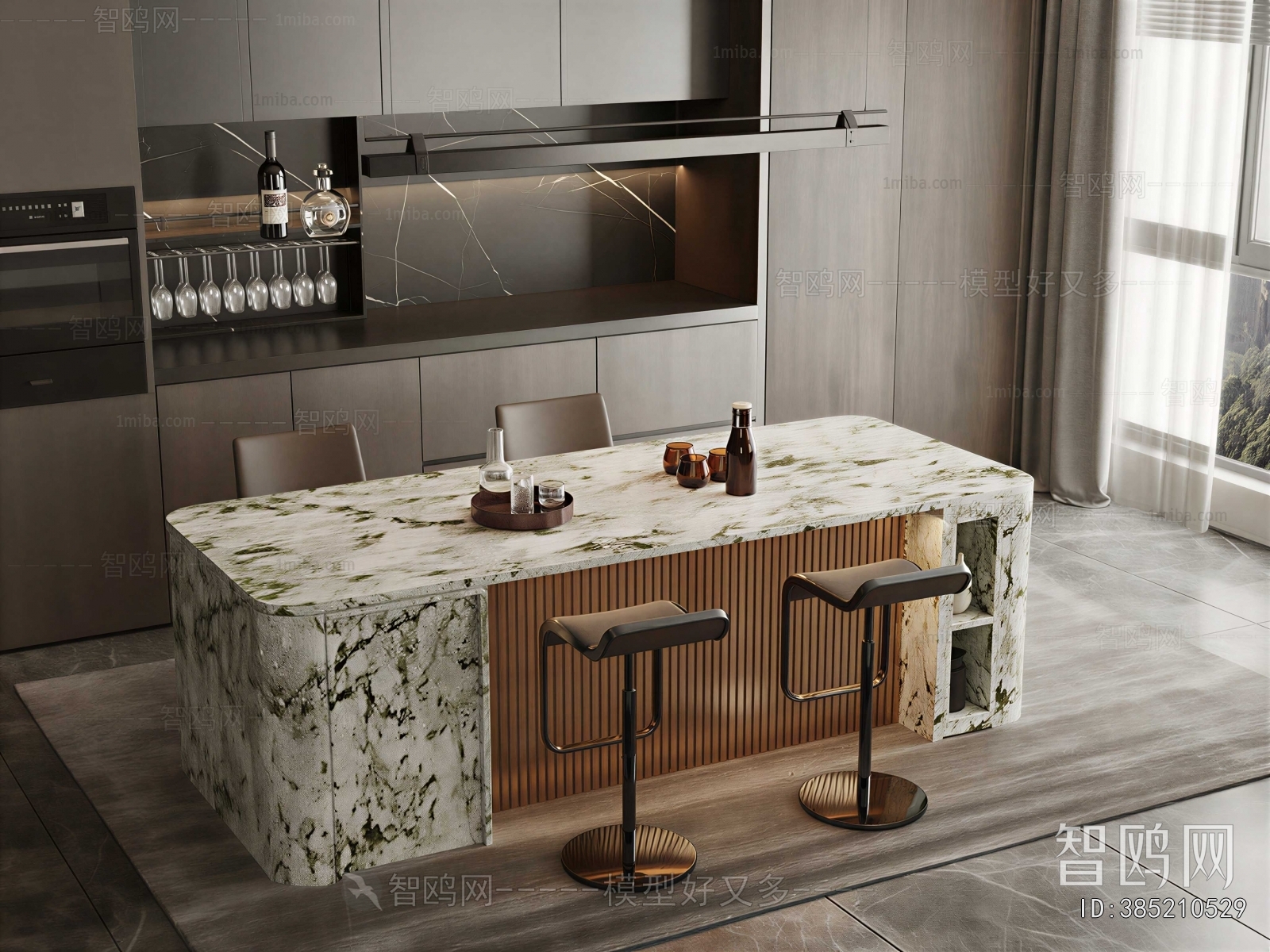 Modern Counter Bar