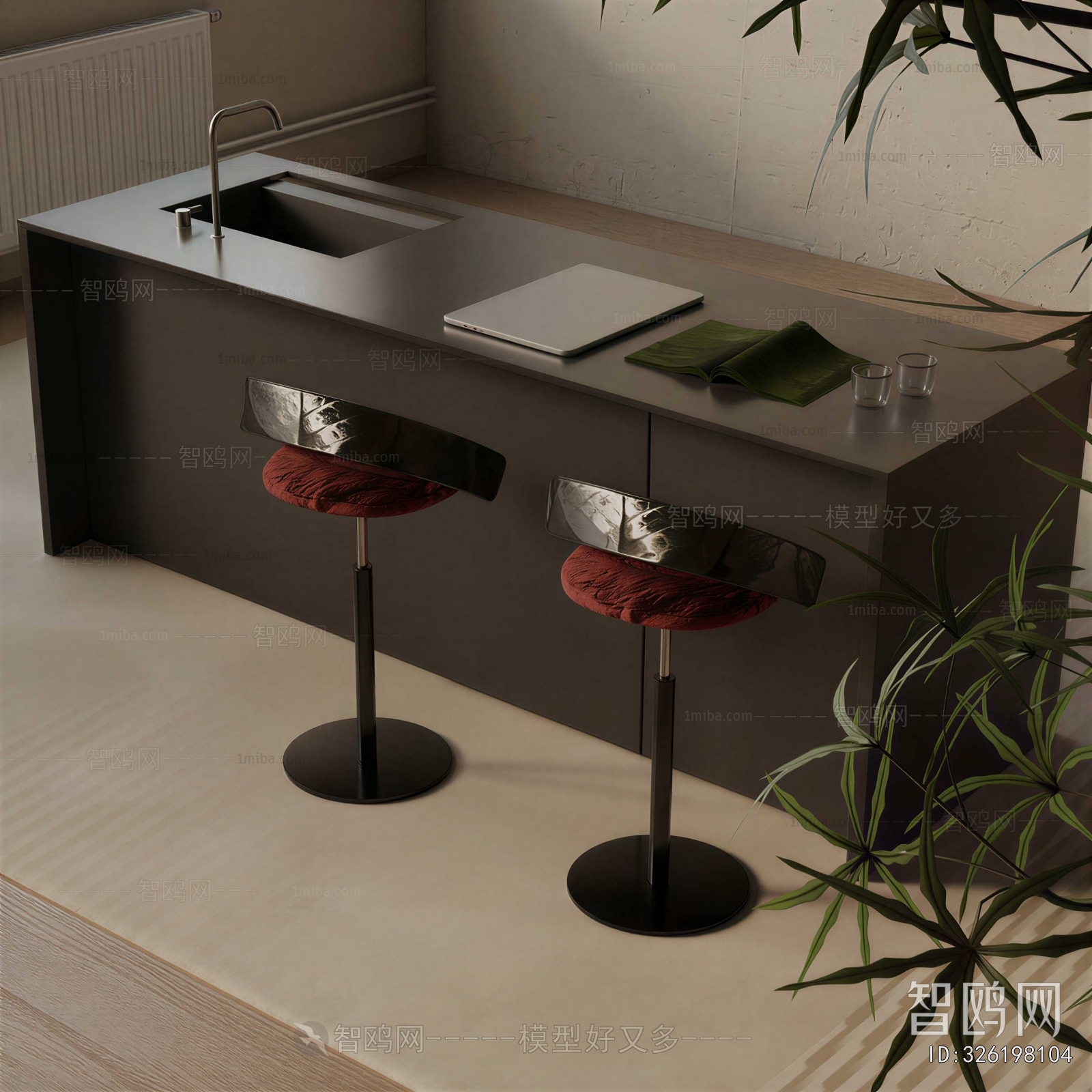 Modern Counter Bar