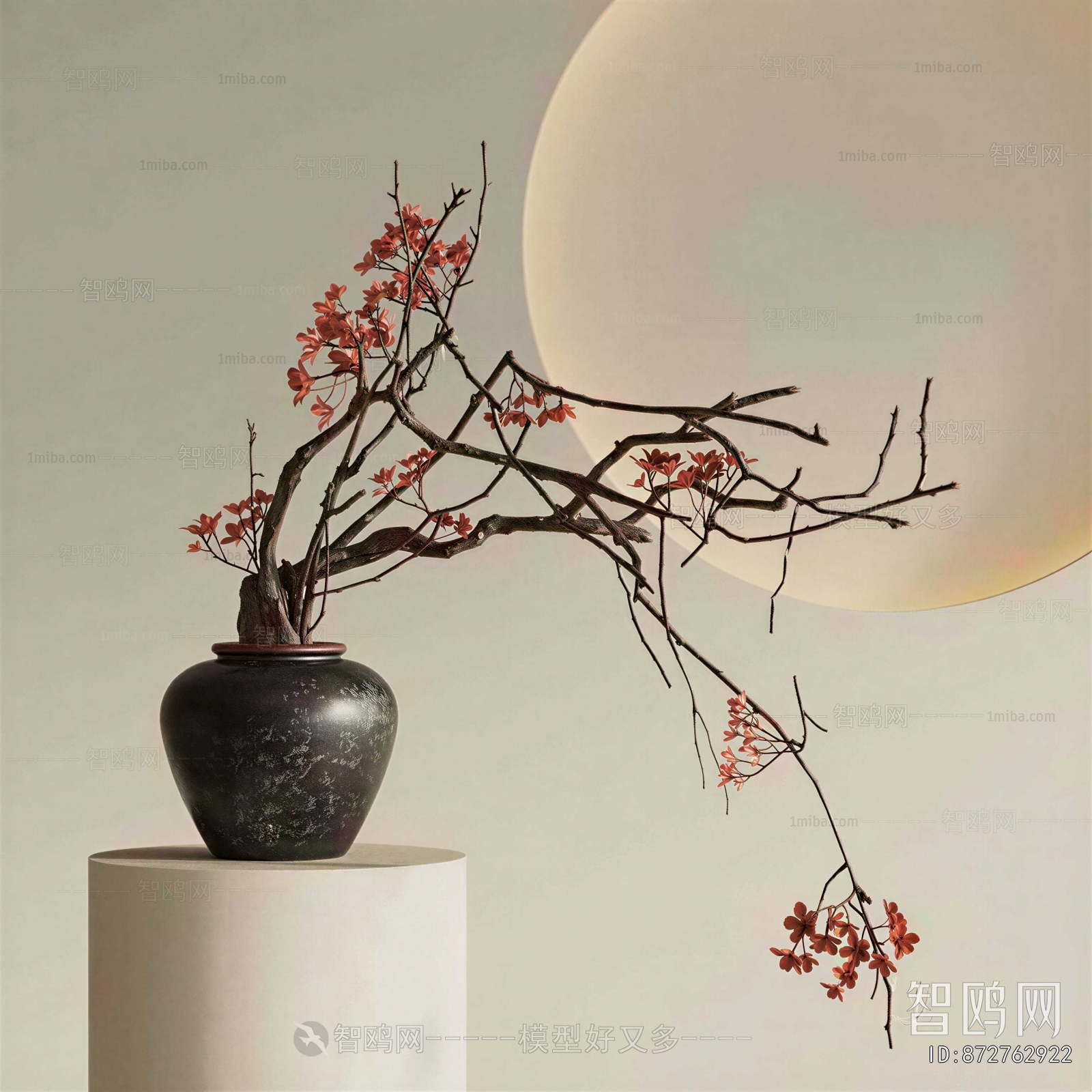 Wabi-sabi Style Dried Branch