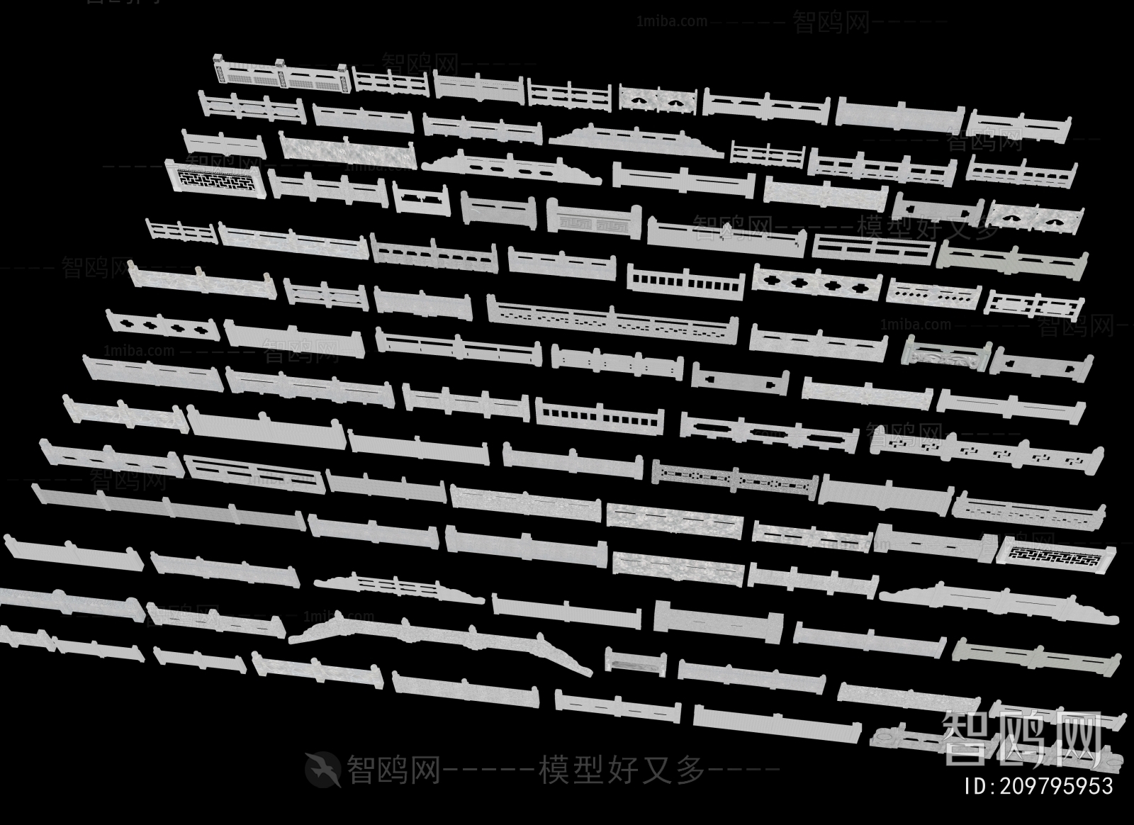 New Chinese Style Guardrail