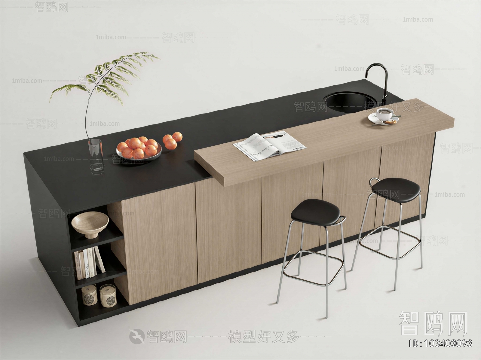 Modern Counter Bar