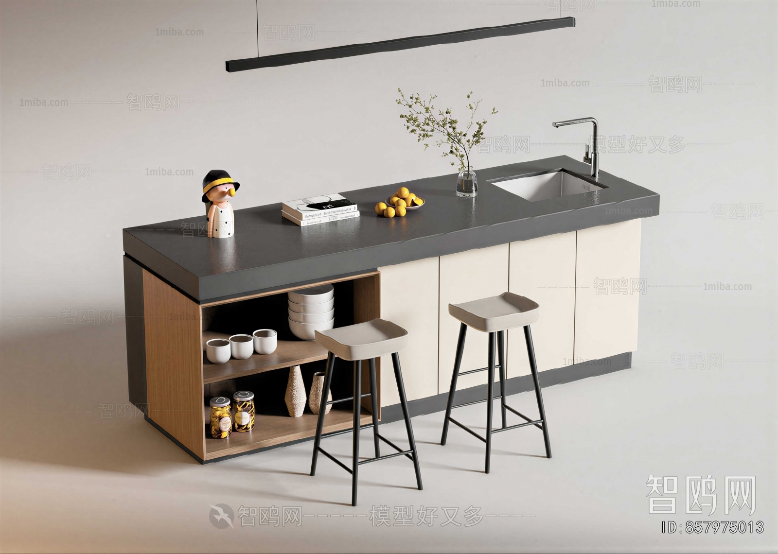 Modern Counter Bar