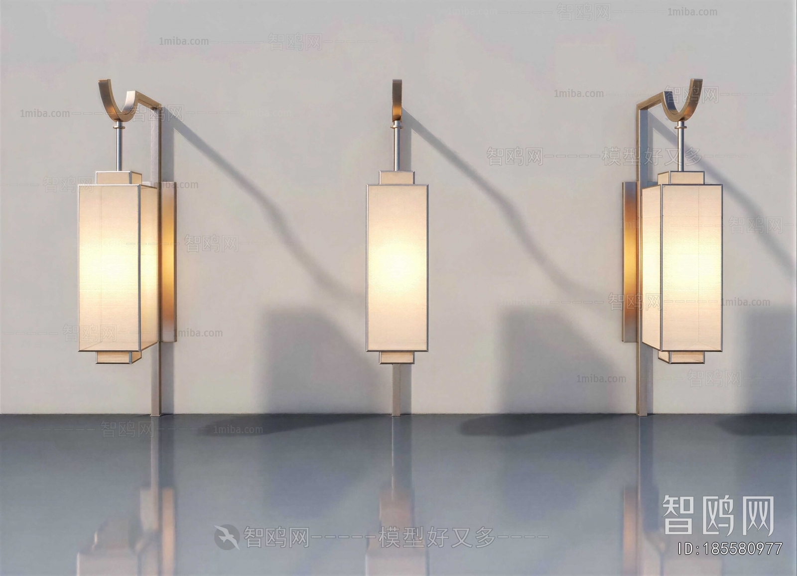 New Chinese Style Wall Lamp
