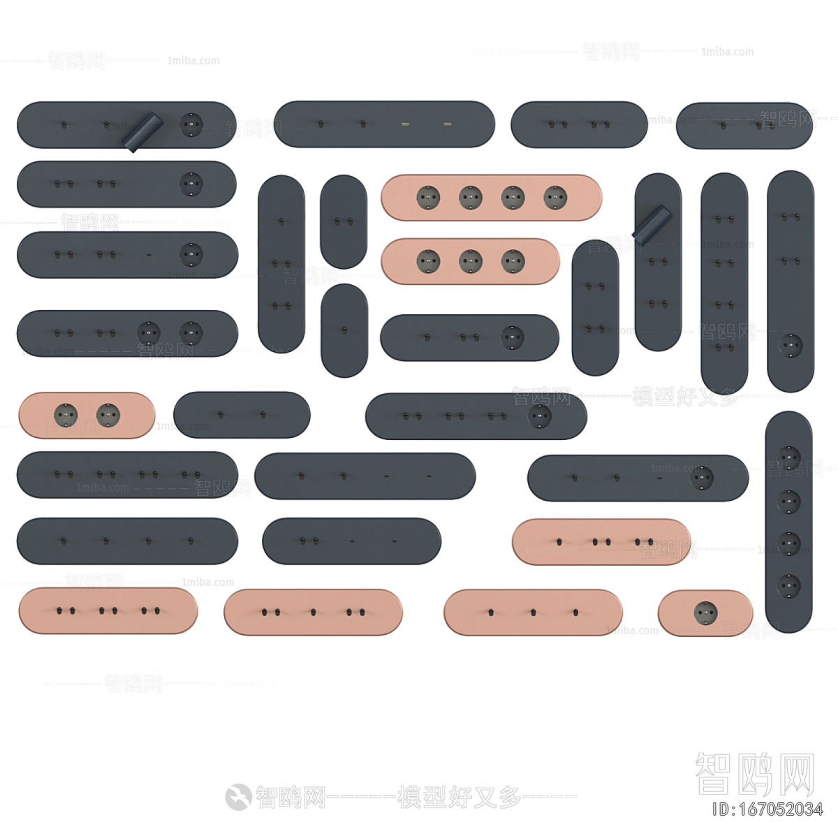 Modern Switch Socket Panel