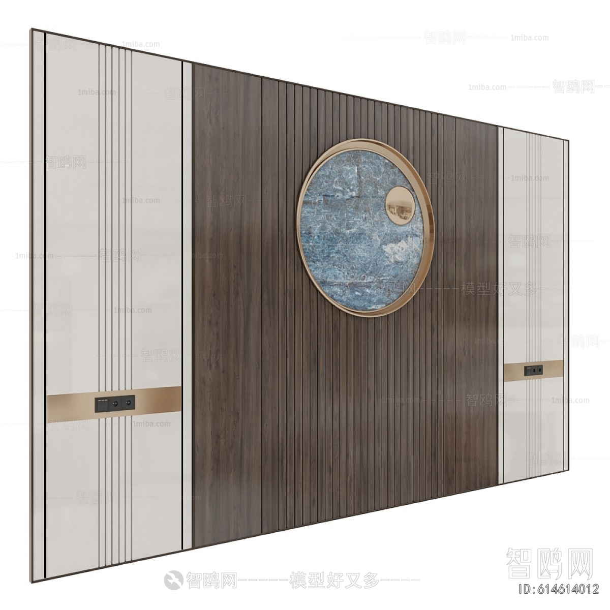 New Chinese Style TV Wall