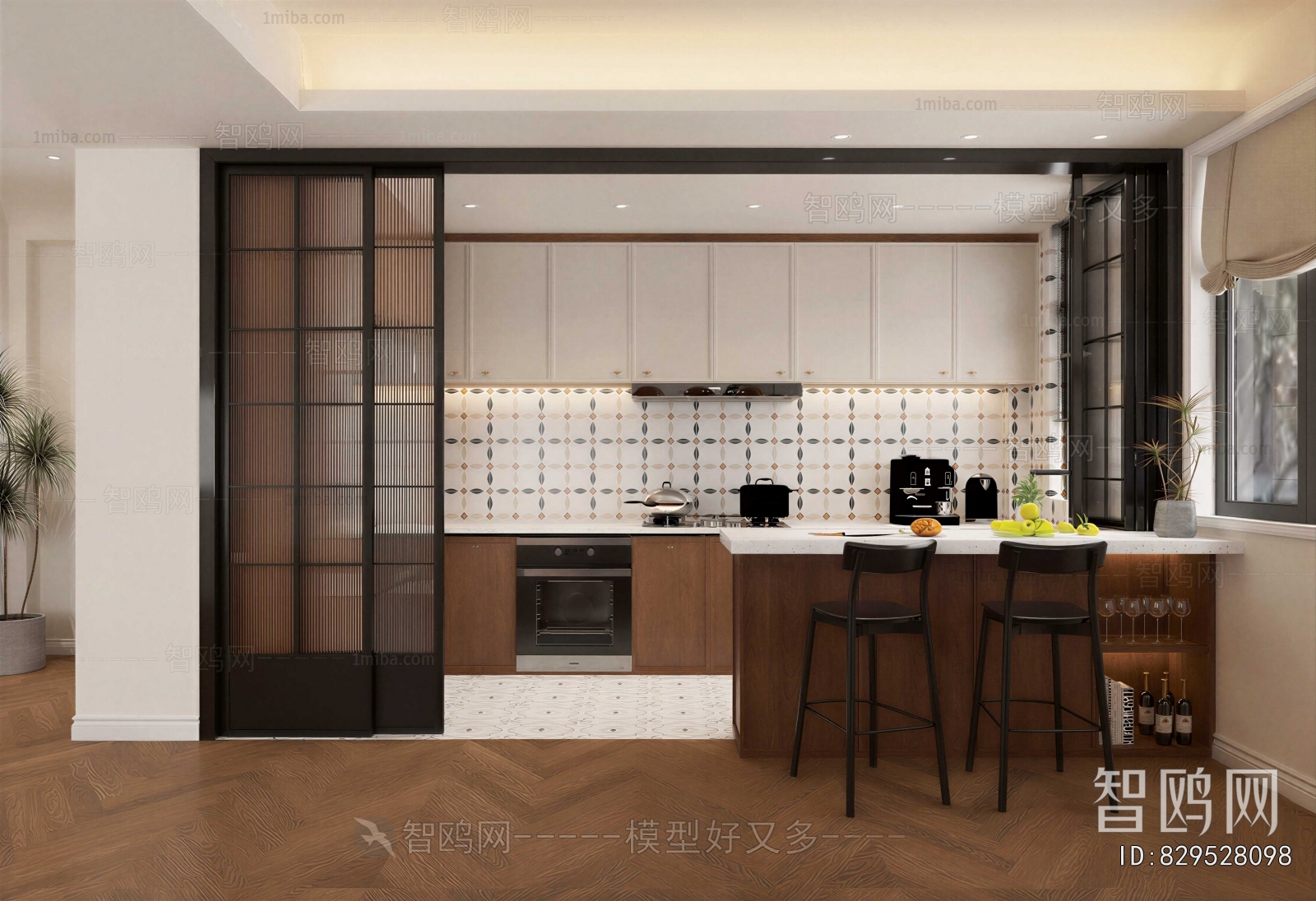 Modern The Kitchen