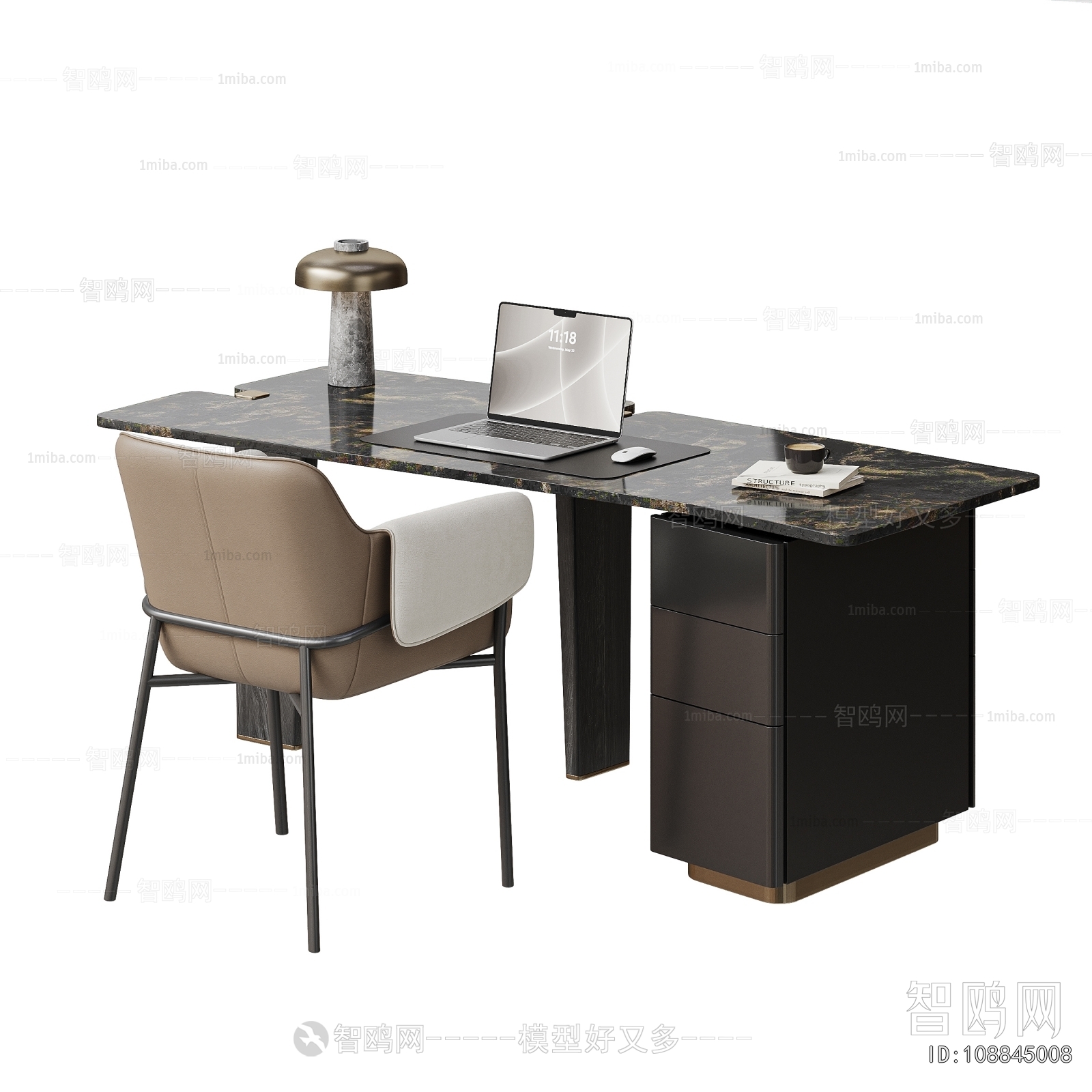 Modern Office Desk And Chair