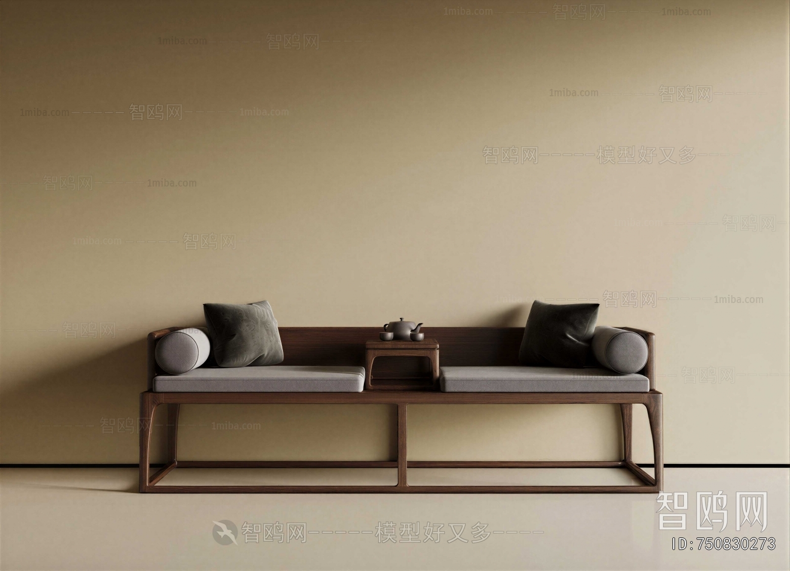 New Chinese Style Arhat Bed