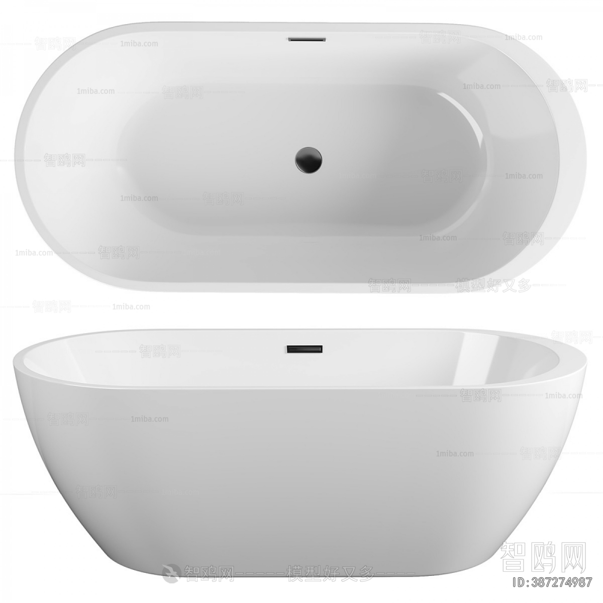 Modern Bathtub