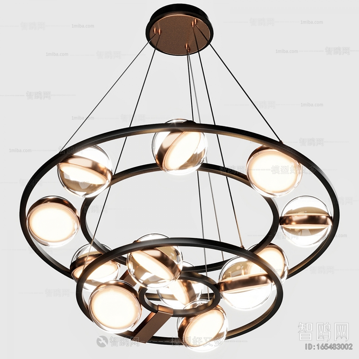 Modern Long Chandelier