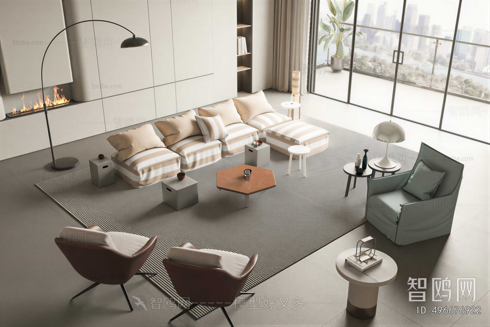 Modern Sofa Combination