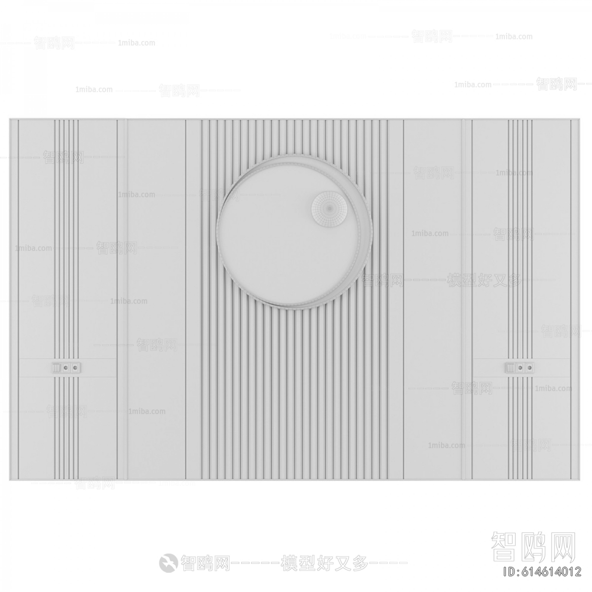 New Chinese Style TV Wall