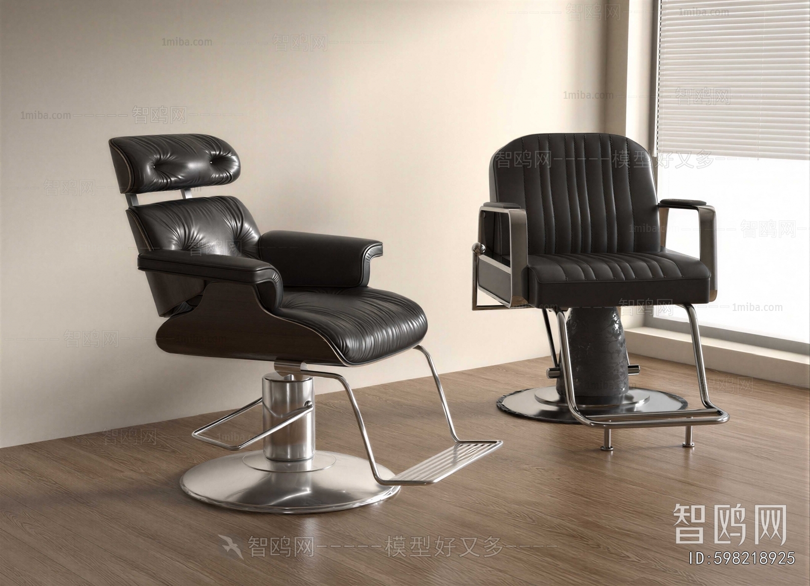 Modern Barber Chair