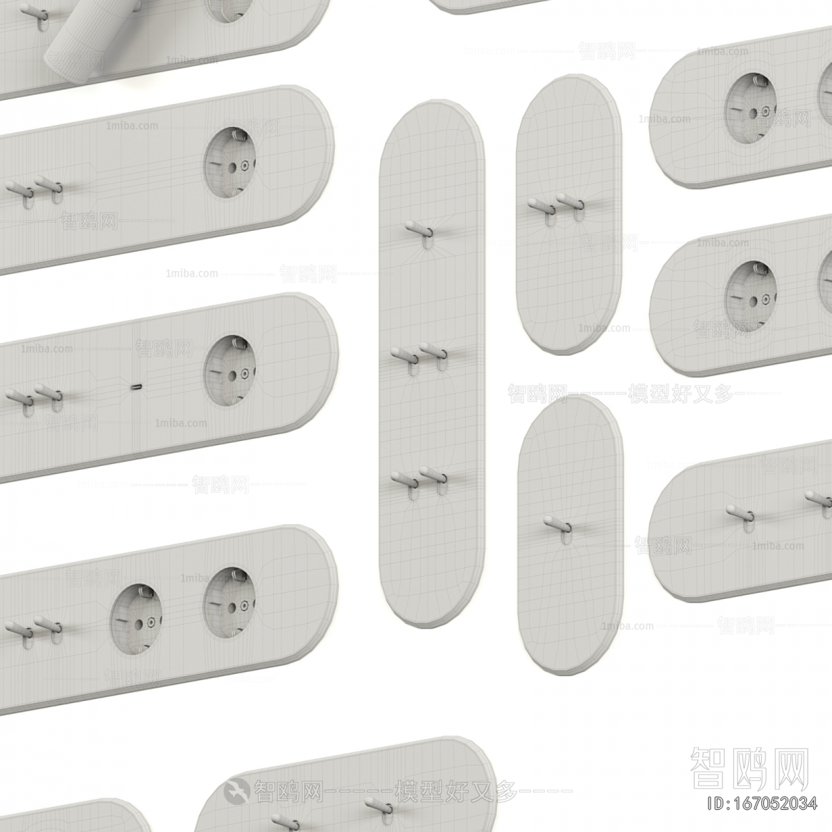 Modern Switch Socket Panel