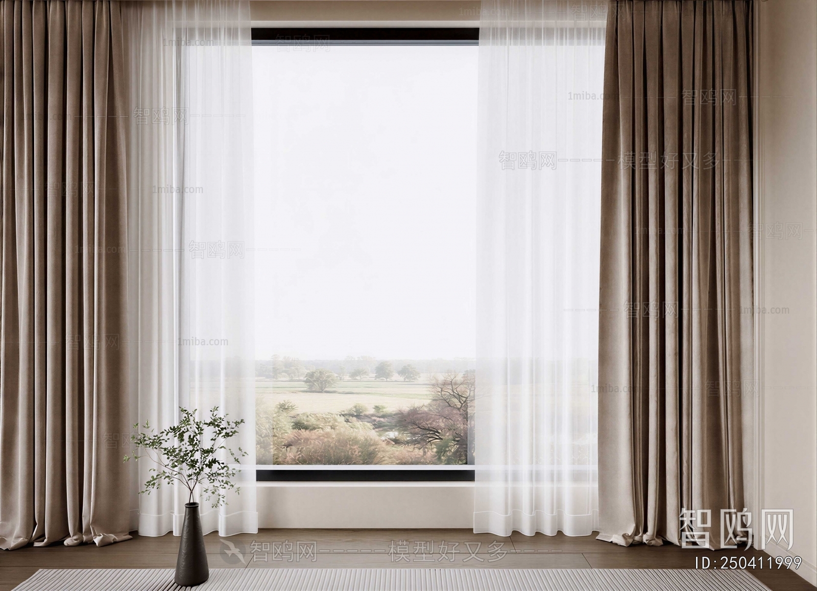 Modern The Curtain