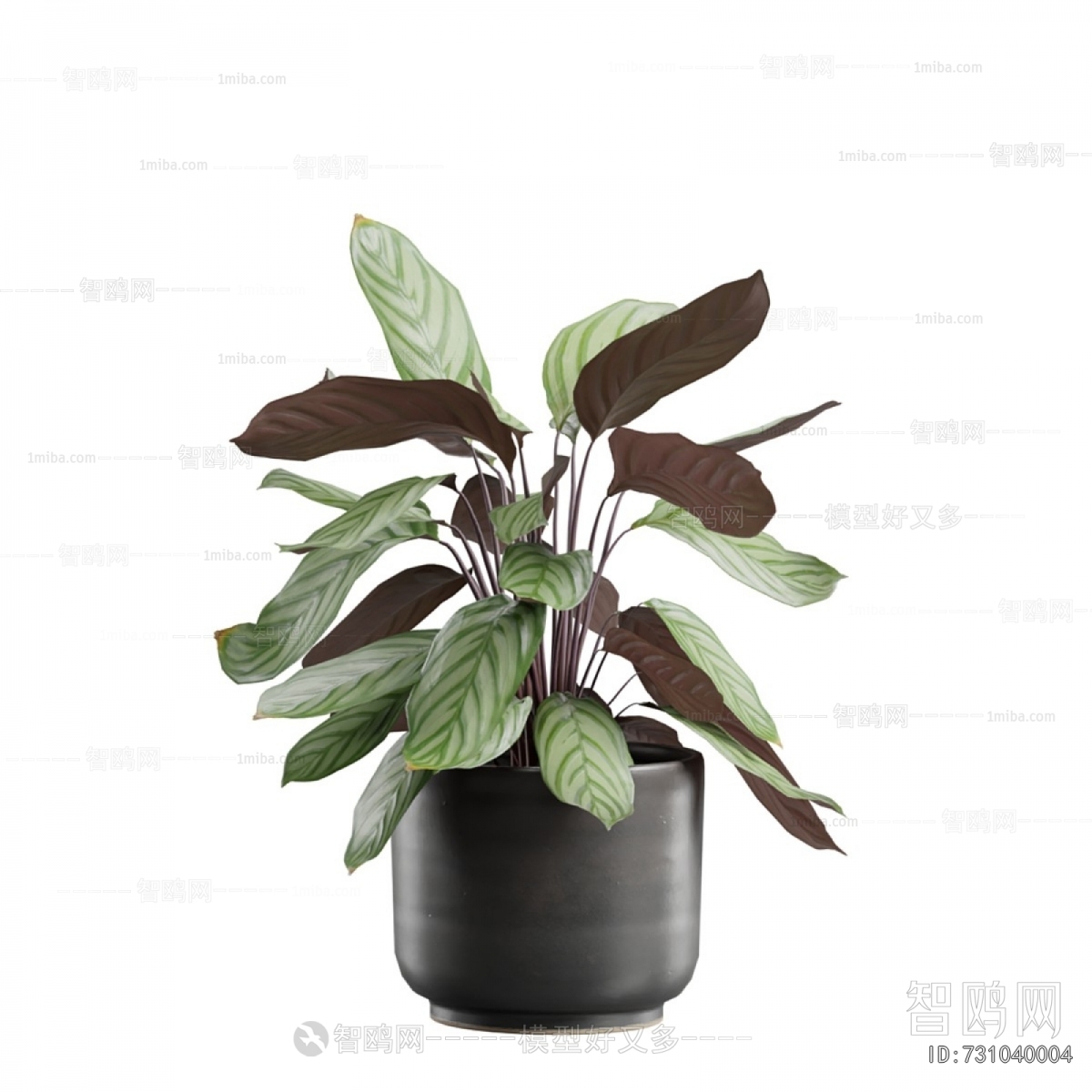 Modern Ground Green Plant Potted Plants