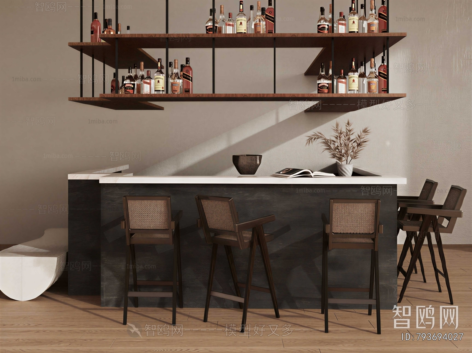 Modern Counter Bar