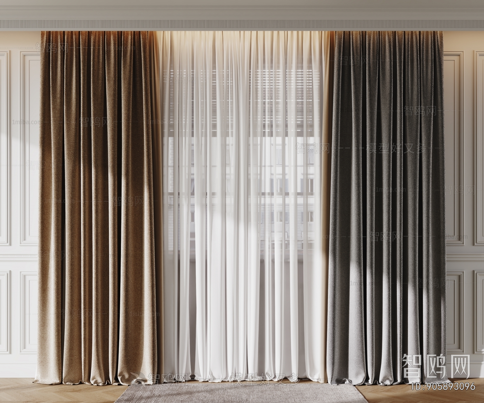 Modern The Curtain