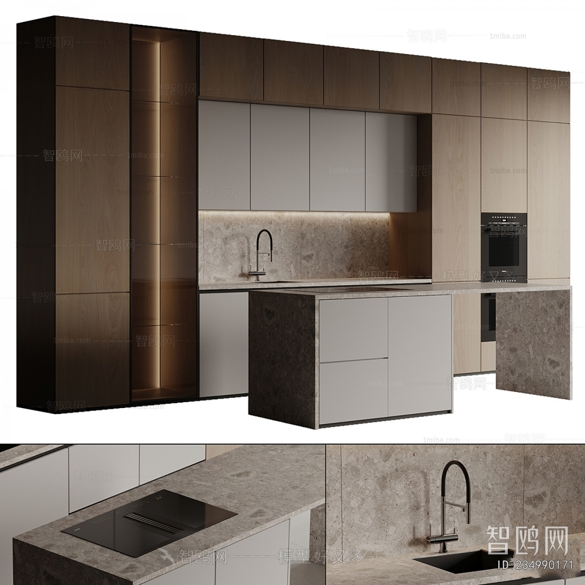 Modern Kitchen Cabinet