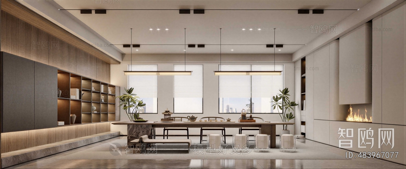 New Chinese Style Tea House