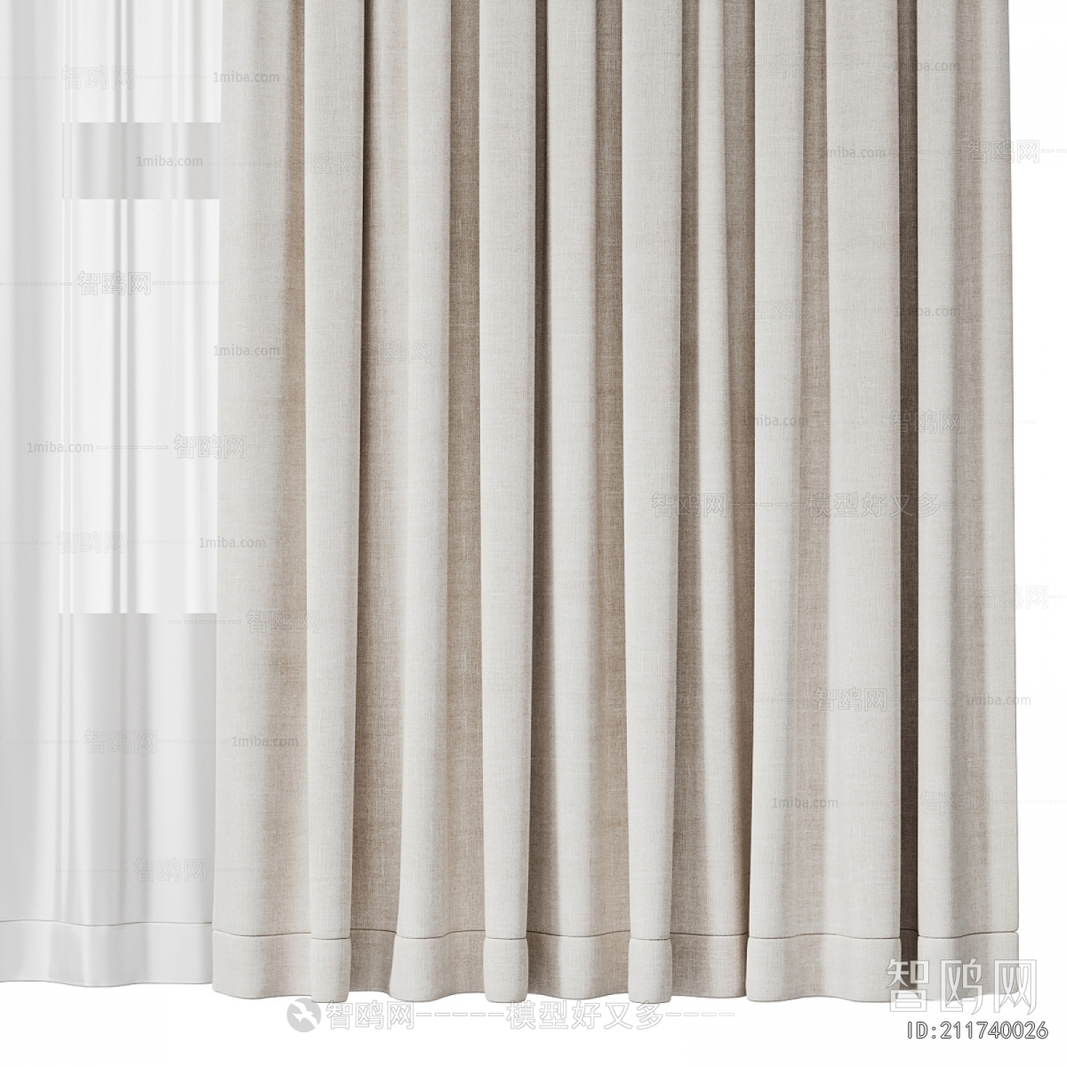 Modern The Curtain