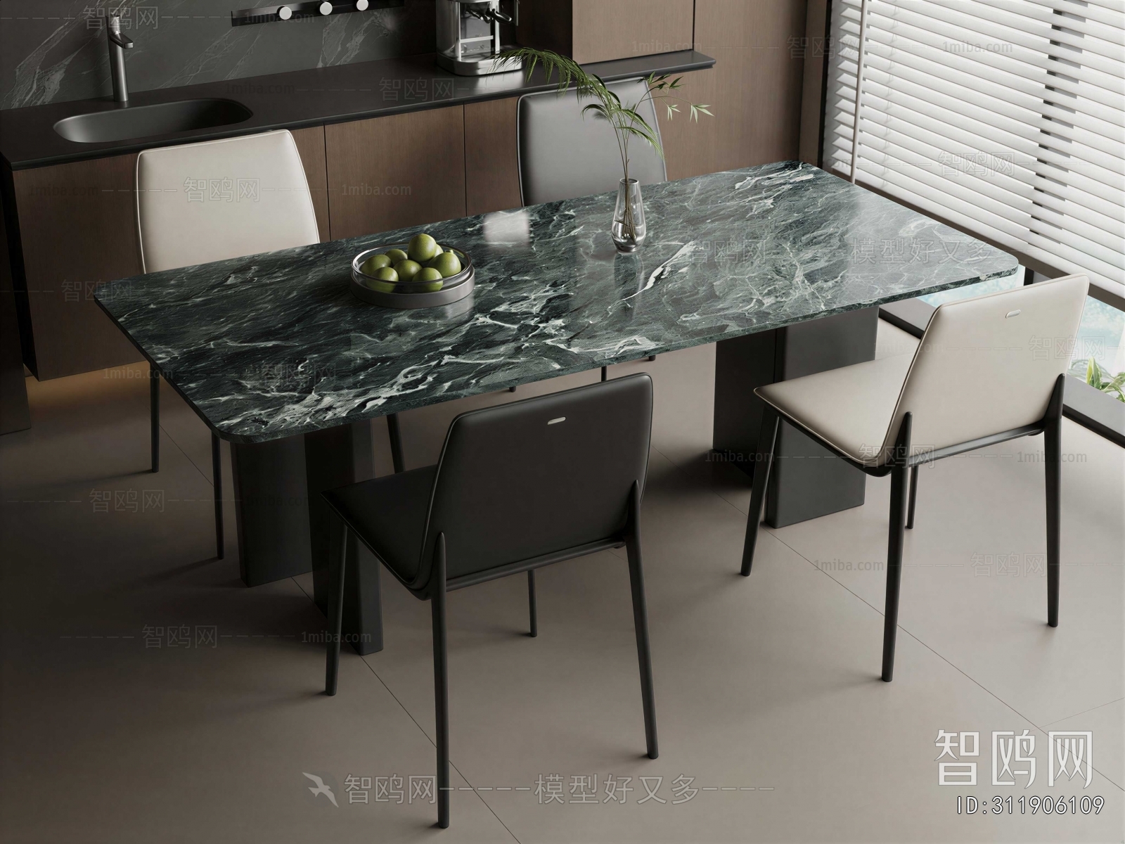 Modern Dining Table And Chairs