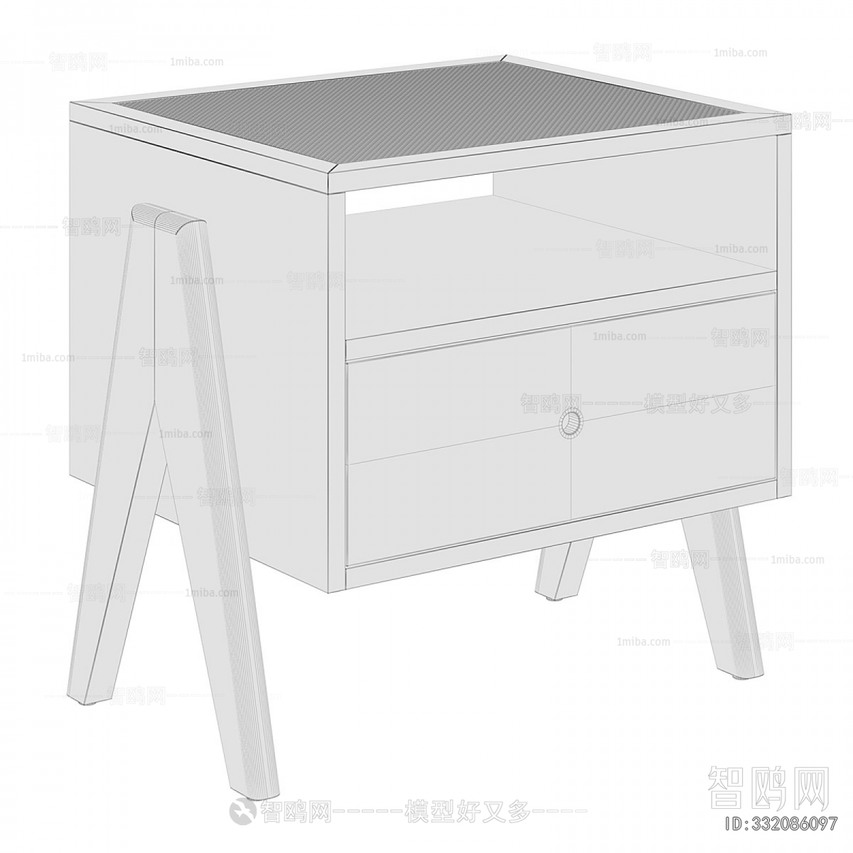 Modern Bedside Cupboard